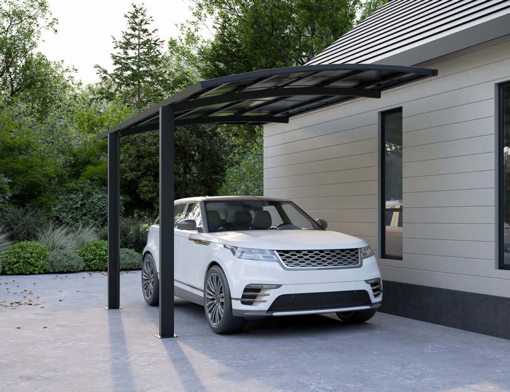 Canterlever Carport Single