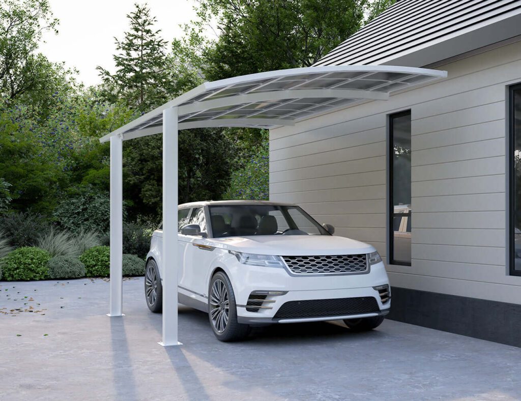 Canterlever Carport Single